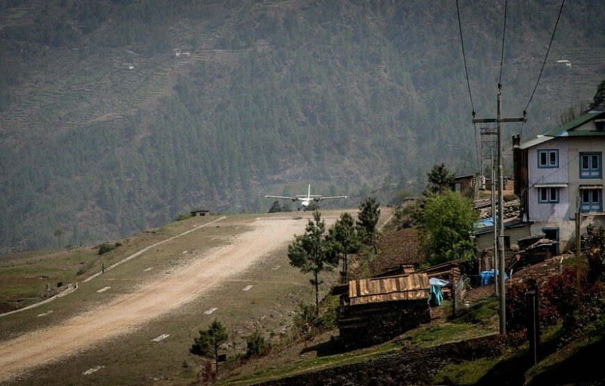 कमसल निर्माण संरचनाले फाप्लु विमानस्थल जोखिममा, सिभिल इन्जिनियरिङ विभाग बेखबर