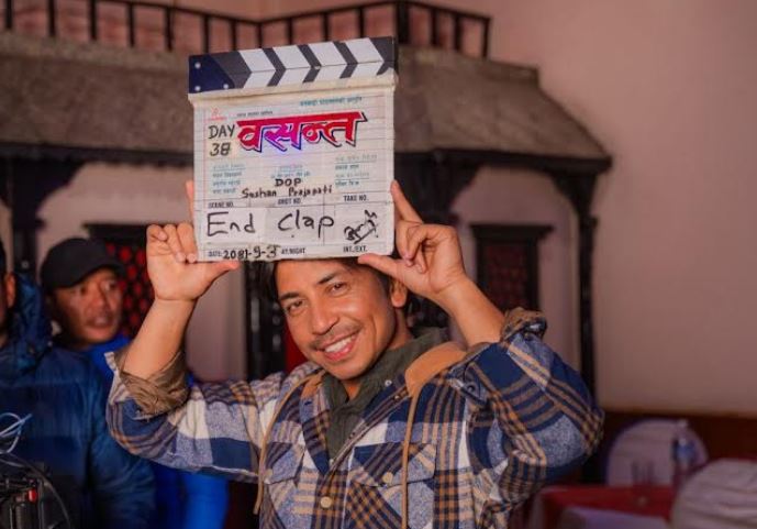 प्रकाशको ‘वसन्त’को छायांकन प्याकअप