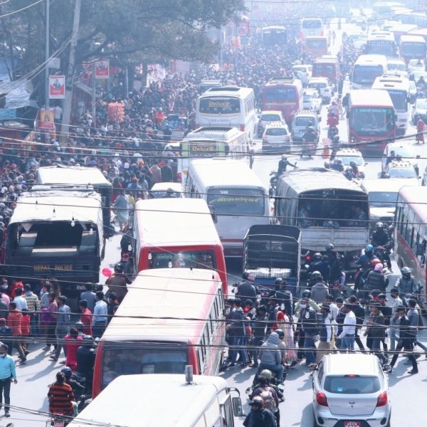 यस्तो छ पशुपतिमा महाशिवरात्रिका दिन ट्राफिक…