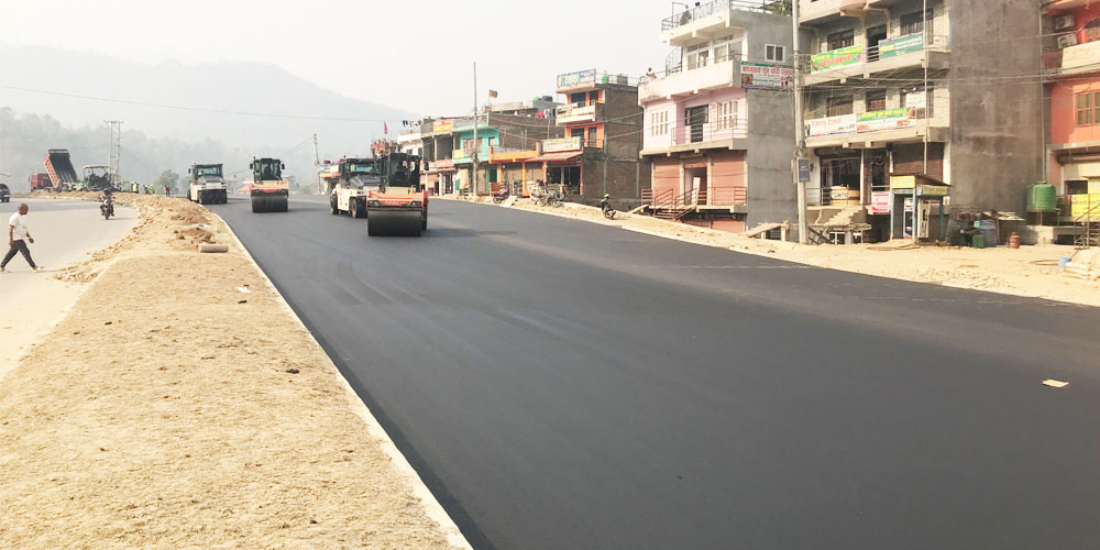 कागबेनी–मुक्तिनाथ सडक स्तरोन्नति सुरु