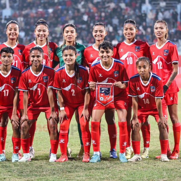 नेपाली महिला फुटबल टिमले आज भारतविरुद्ध खेल्दै
