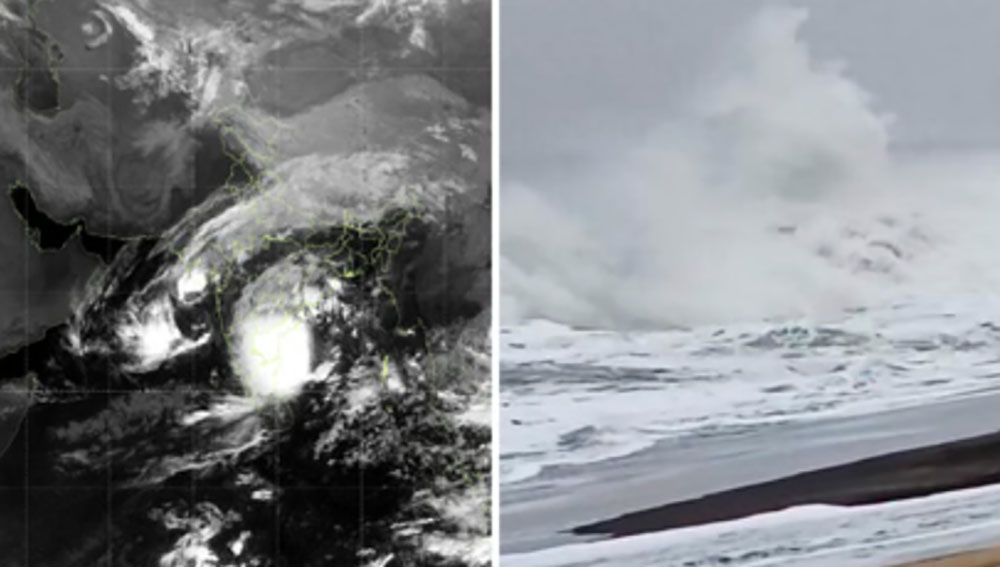 ‘मोन्था’ आँधी आज भारतको ओडिशा पुग्ने, कमजोर…