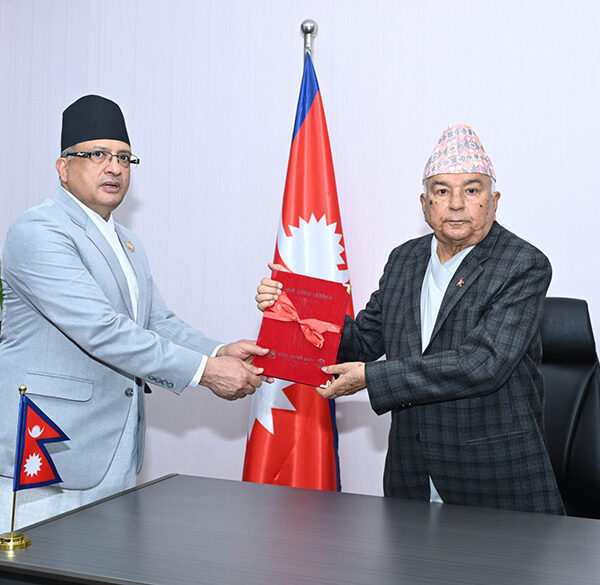 राष्ट्रपति पौडेल समक्ष राष्ट्रिय समावेशी आयोगको वार्षिक प्रतिवेदन पेस