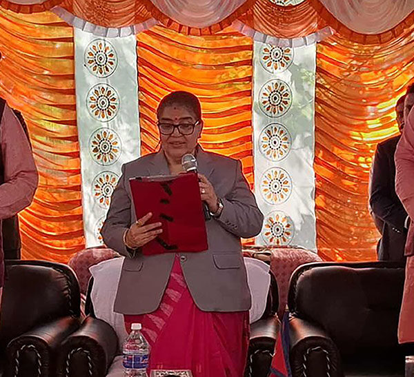 मधेशका नवनियुक्त मुख्यमन्त्री सोनलले लिए शपथ