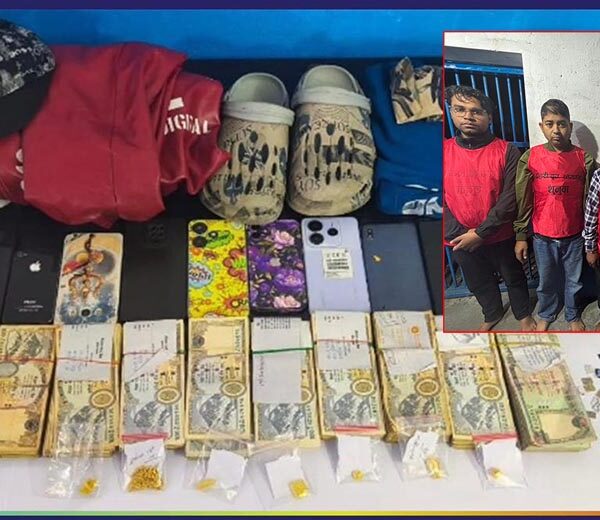काठमाडौँका विभिन्न स्थानबाट सुनको सिक्री चोरी, लुटपाट गर्ने पाँच जना पक्राउ