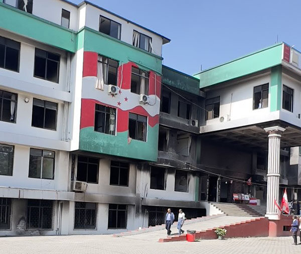 काँग्रेसको केन्द्रीय कार्यालयमा तालाबन्दी