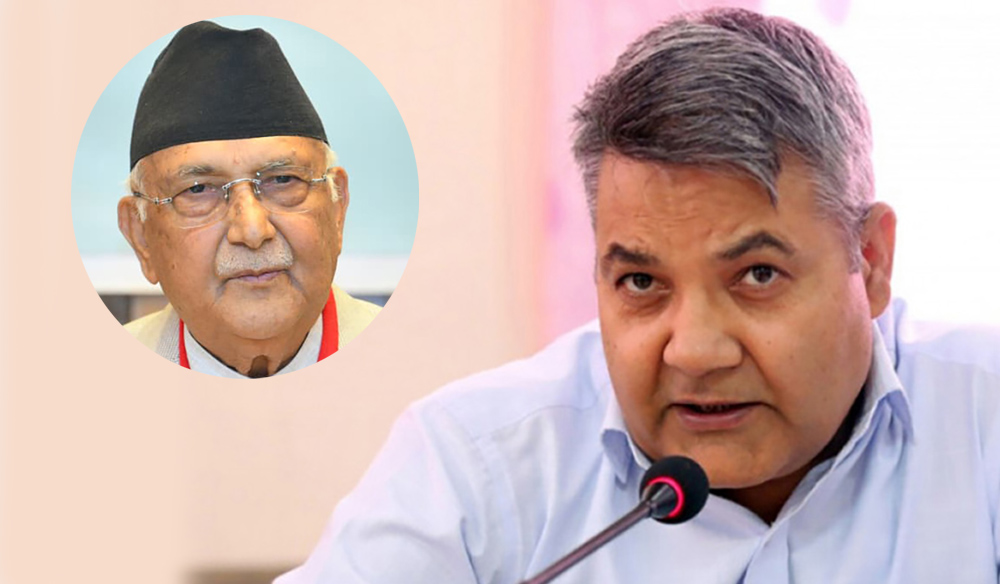 बास्कोटाको ओलीप्रति कटाक्ष: फुटेपछि एकताको आवश्यकता याद…