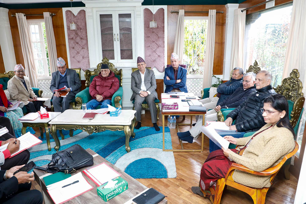 एमालेको सचिवालय बैठक सुरु