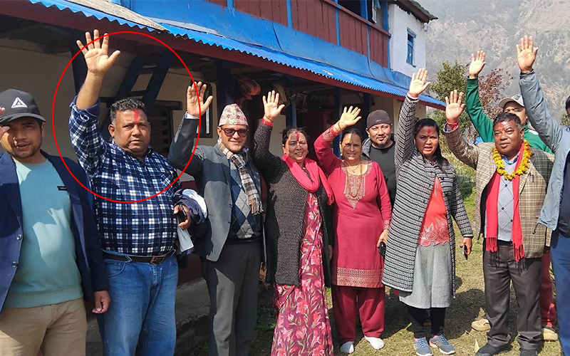 बागलुङमा भीम श्रीषको प्रचारमा हिँडेका ठगी आरोपित जोगाउन गगन थापाको दबाब