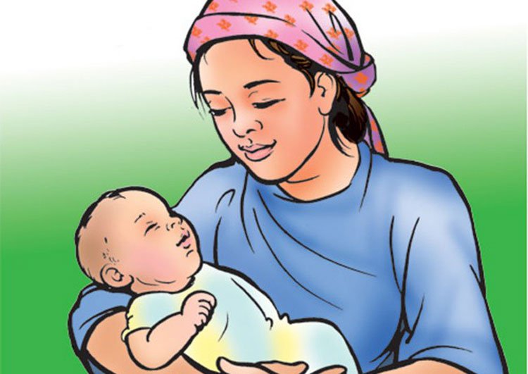 आज वैशाख कृष्ण औँसी, आमाको मुख हेर्ने&hellip;