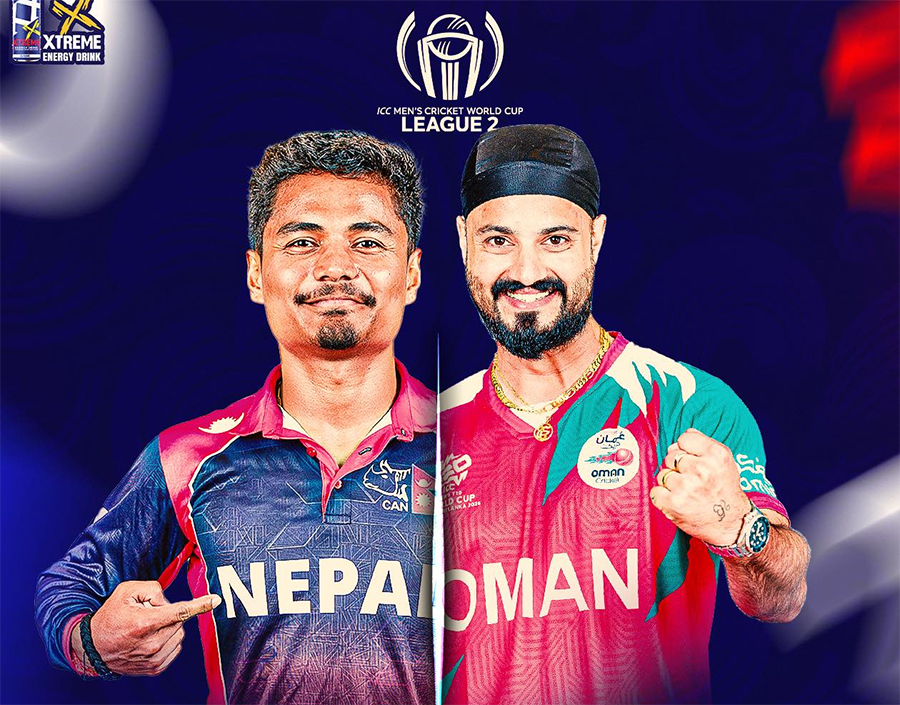 नेपाल–ओमान भिडन्त: आईसीसी क्रिकेट विश्वकप लिग–२ मा&hellip;