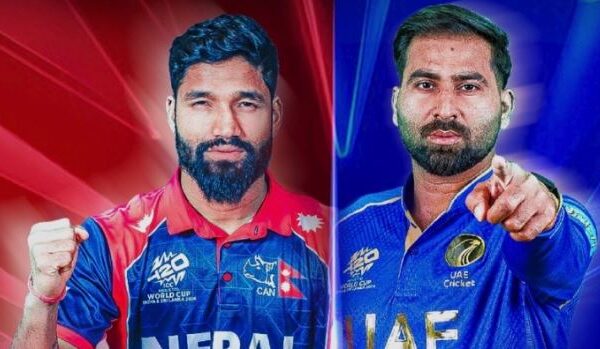 नेपाल–यूएई टी–२० सिरिज आजबाट सुरु, दीपेन्द्रसिंह ऐरीको कप्तानीमा घरेलु मैदानमा पहिलो खेल