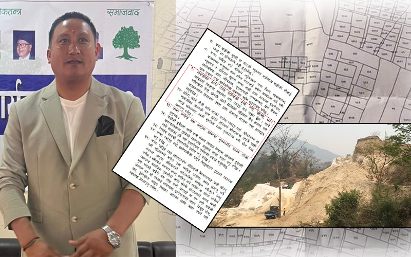 तारकेश्वरमा जनप्रतिनिधीकै मिलेमतोमा सार्वजनिक जग्गा अवैध उत्खनन,&hellip;