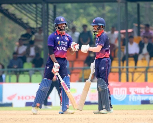 ईशान र दीपेन्द्रको दमदार ब्याटिङमा नेपालले अमेरिकालाई दियो कीर्तिमानी लक्ष्य