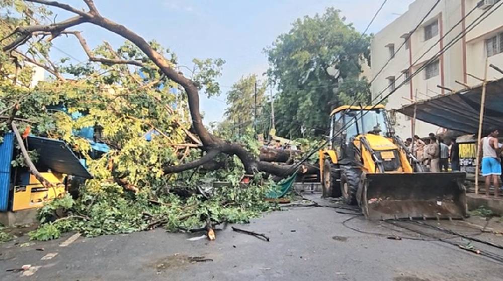 उत्तरप्रदेशमा हावाहुरीका कारण १०४ जनाको मृत्यु