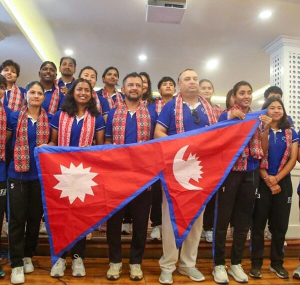 नेपाली राष्ट्रिय महिला क्रिकेट टोलीको विदाइ
