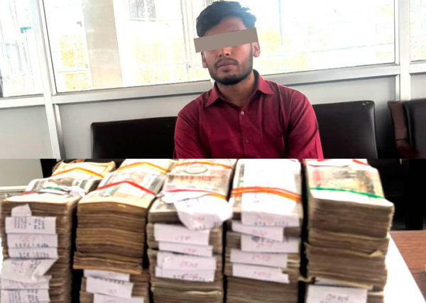 न्युरोडबाट ४० लाख नगदसहित एक व्यक्ति पक्राउ