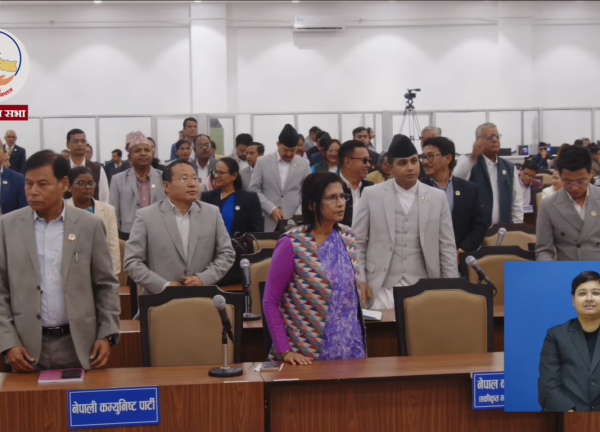 प्रतिनिधिसभा बैठकमा विपक्षी दलहरुले गरे अवरोध