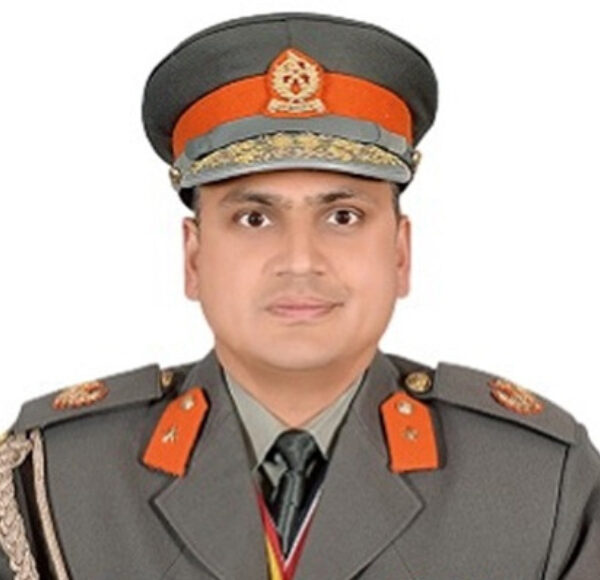 अञ्जनीकुमार पोखरेल सशस्त्रको एआईजीमा बढुवा