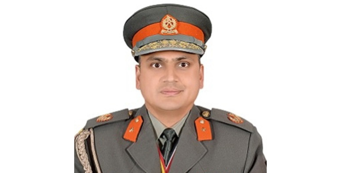अञ्जनीकुमार पोखरेल सशस्त्रको एआईजीमा बढुवा
