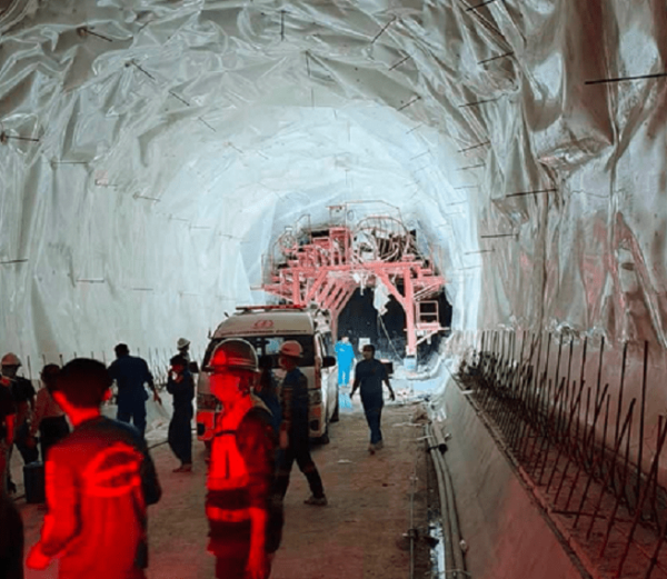 उत्तरी थाइल्याण्डमा रेलवे सुरुङ निर्माणका क्रममा दुर्घटना, दुईको मृत्यु