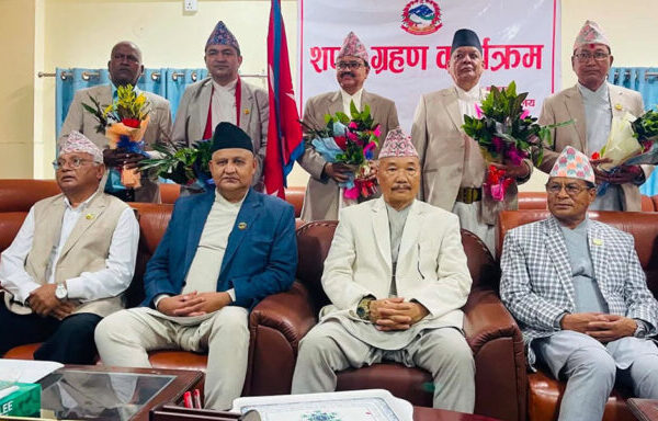 मुख्यमन्त्री आचार्यद्वारा लुम्बिनी मन्त्रिमण्डल बिस्तार
