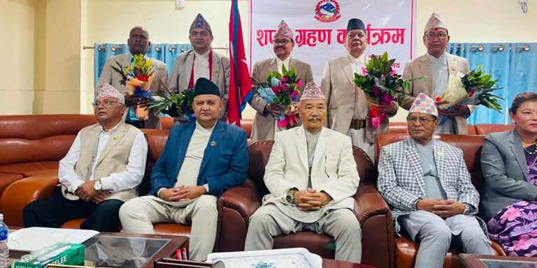 मुख्यमन्त्री आचार्यद्वारा लुम्बिनी मन्त्रिमण्डल बिस्तार