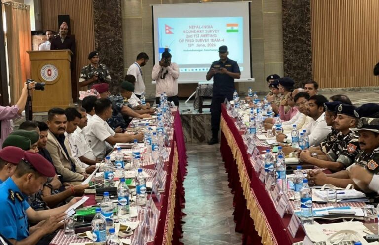 सीमा क्षेत्रमा समस्या: नेपाल-भारतका उच्च अधिकारीबीच कञ्चनपुरमा&hellip;