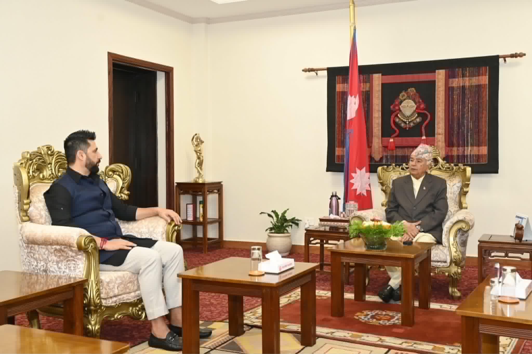 राष्ट्रपति भेट्न शीतल निवास पुगे रास्वपा सभापति&hellip;