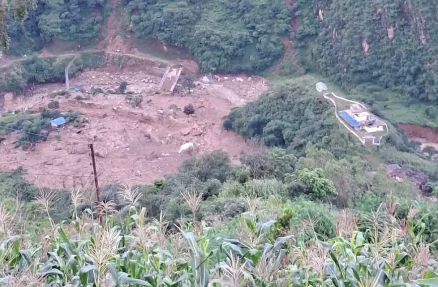 रोल्पामा पहिरोले घर पुरिँदा दुई जनाको मृत्यु, दुई घाइते