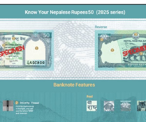 ५० रुपैयाँको नयाँ नोट आजदेखि चलनचल्तीमा
