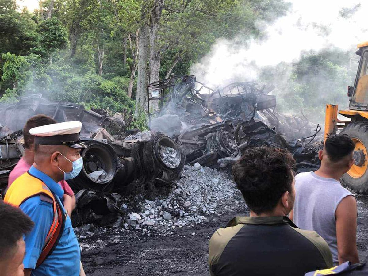 कारबाही बढे पनि मकवानपुरमा सवारी दुर्घटना घटेन