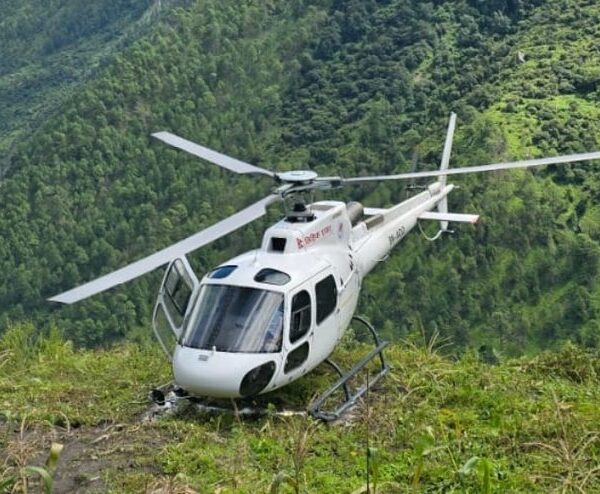 रसुवामा बाढीपछि ११ हेलिकप्टर कम्पनीले गरे उद्धार र राहतका लागि २३२ उडान