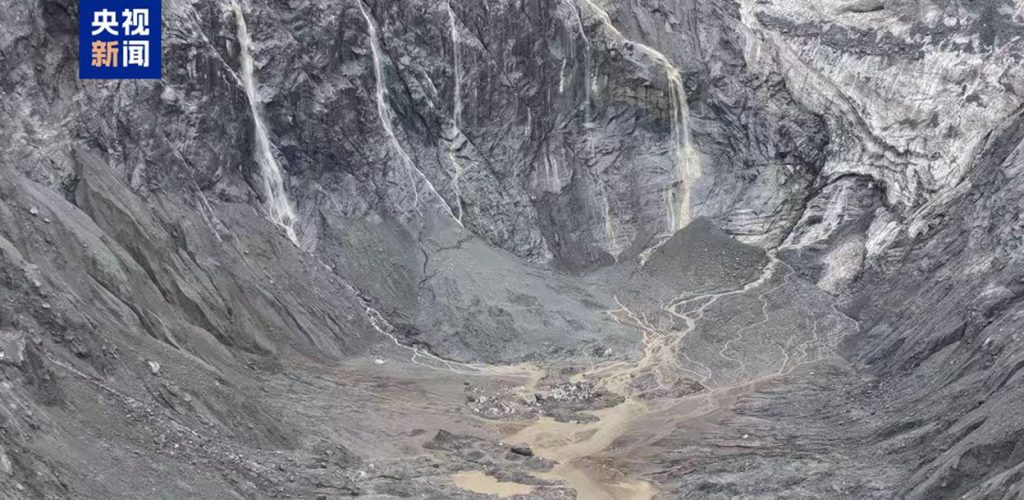 ड्रोन तस्वीरसहित चिनियाँ जलस्रोत मन्त्रालयले भन्यो- हिमचट्टान&hellip;