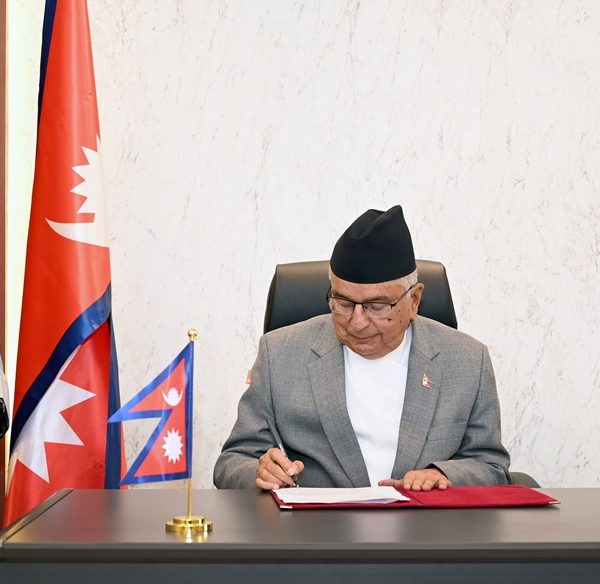 ‘नेपाल विशेष सेवा ऐन’ राष्ट्रपतिबाट प्रमाणीकरण