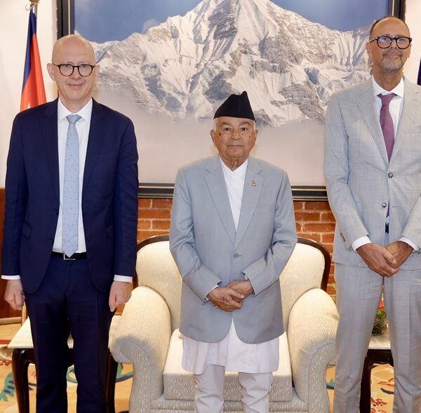 राष्ट्रपति पौडेलसमक्ष चार देशका राजदूतद्वारा ओहोदाको प्रमाणपत्र पेस