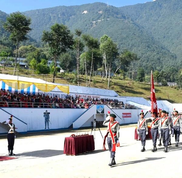 एकैपटक १ हजार २ सय ९६ जना सशस्त्र प्रहरी जवान दीक्षित