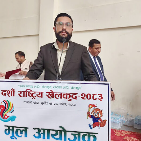दशौँ राष्ट्रिय खेलकुद सर्दैन, तोकिएकै समयमा हुन्छ : मन्त्री पोखरेल