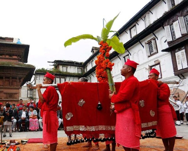 आज नवरात्रको सातौं दिन, फूलपाती भित्र्याइँदै